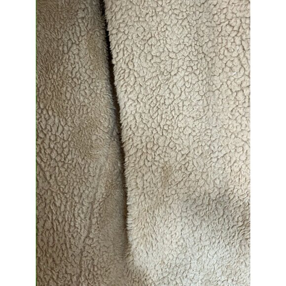 RIP CURL Corduroy Button Down Hooded Jacket, Sherpa Lined, Brown, Medium - Picture 5 of 8